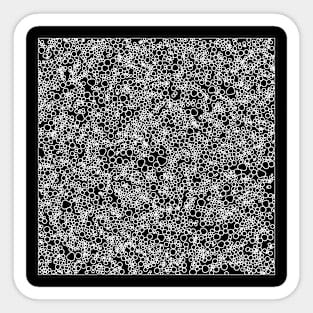 Bubble pattern Sticker